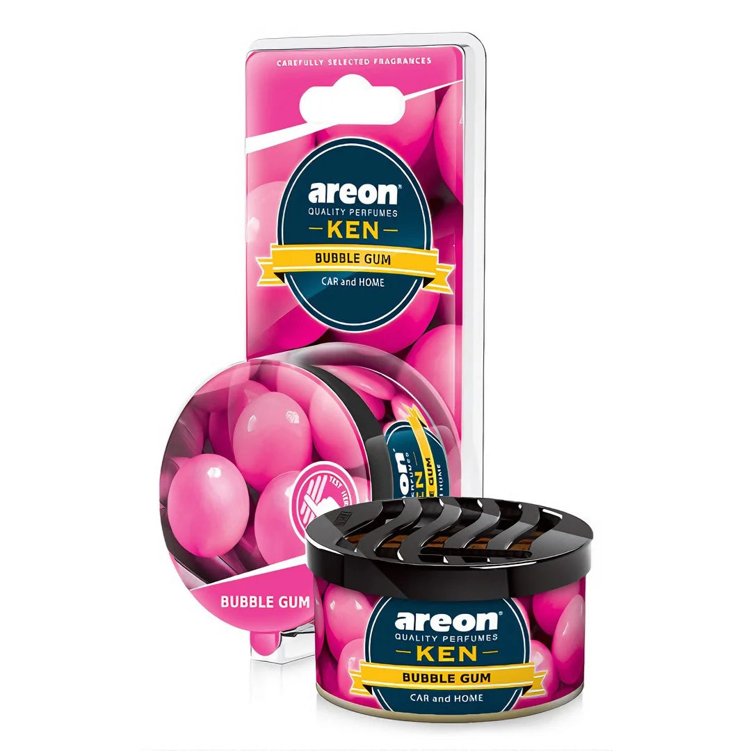 Odorizant auto Areon Gel Can blister Bubble Gum