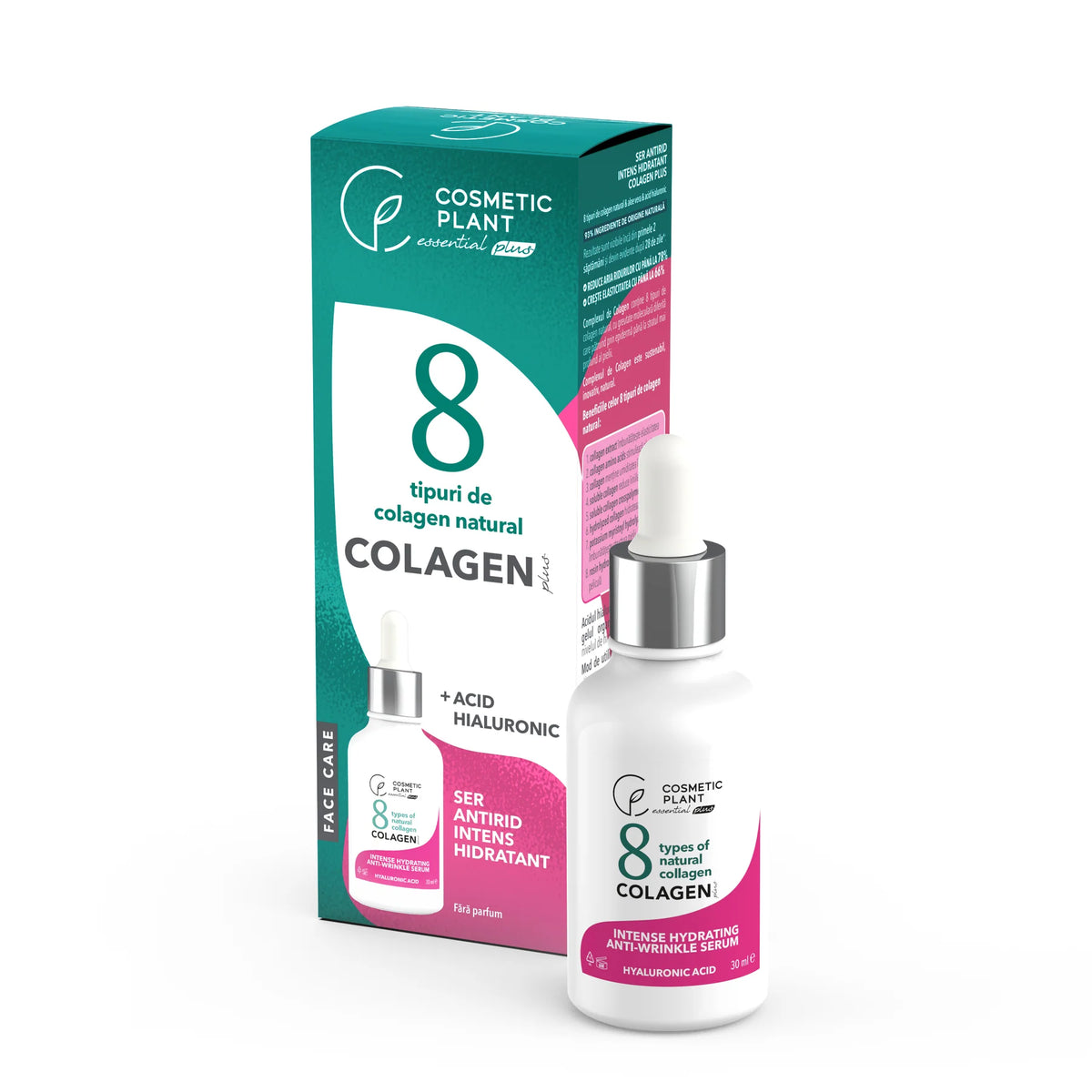 Ser Antirad Intens Hidratant Colagen Plus 30 mililitri Cosmetic Plant