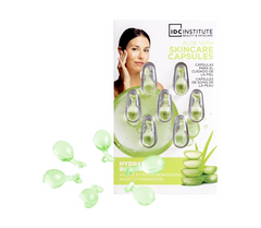 Capsule ingrijire ten cu Aloe Vera, IDC Institute, set 7 capsule x 0.34 ml