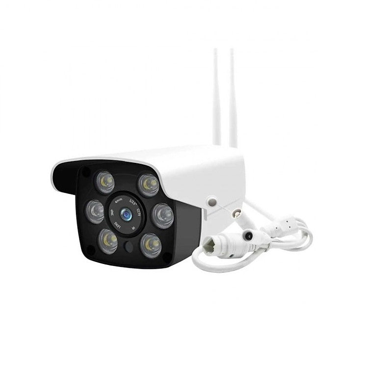 Camera de Supraveghere 3MP, Waterproof, V380 PRO App - Techsuit (K6) - Alba
