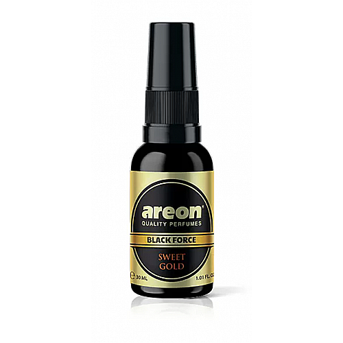 Odoriazant auto concentrat Areon Black Force, Sweet Gold, 30ml