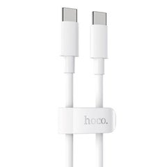 Hoco Cablu de Date USB Type-c La Type-c 100w 5a 1m White