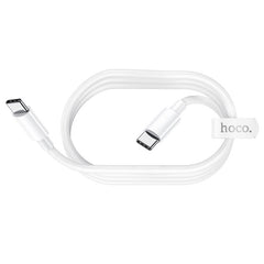 Hoco Cablu de Date USB Type-c La Type-c 100w 5a 1m White
