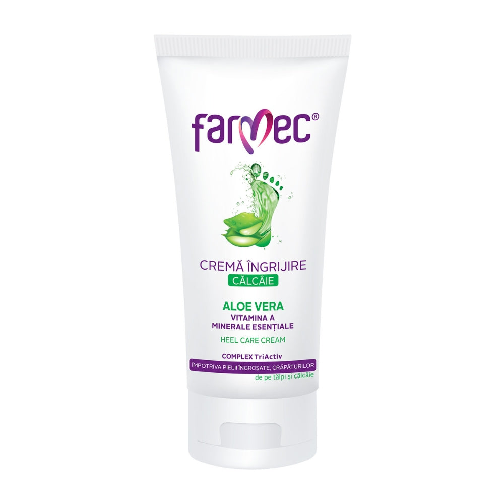 Cremă Farmec îngrijire Călcâie, Aloe Vera 100 ml