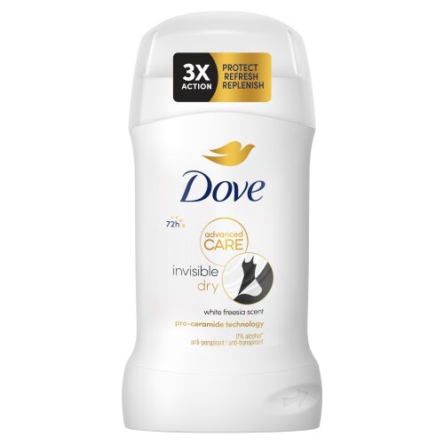 Deodorant Dove Stick Invisible Dry 40 ml
