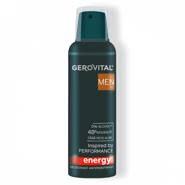 GEROVITAL Men Deodorant Antiperspirant Wild / Energy 150 ml