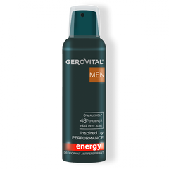 GEROVITAL Men Deodorant Antiperspirant Wild / Energy 150 ml