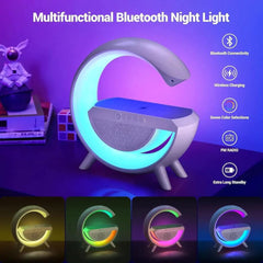 Boxă LED Wireless cu Încărcare, Speaker Multifuncțional