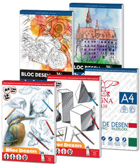 PIGNA Bloc de Desen A4 16 File