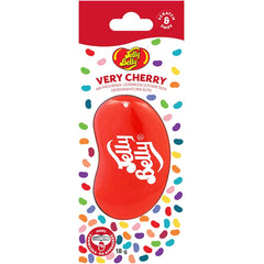 Odorizant Auto Jelly Belly Rear Mirror Very Cherry, Agățătoare cu Aromă de Cireșe