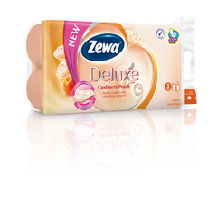 Zewa Deluxe Hartie Igienica Piersica 3 Straturi 8 bucati