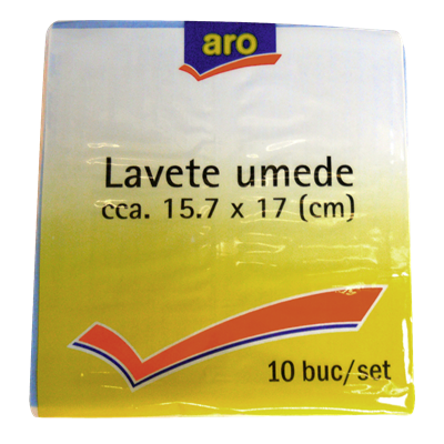 aro Lavete Umede 15.7 x 17 cm 10 bucati