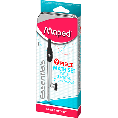 Maped Trusa Geometrie cu 9 Piese