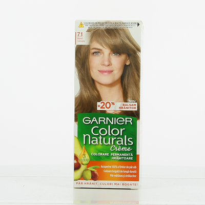 Garnier Color Naturals Vopsea de Par Nuanta 7.1 100 ml