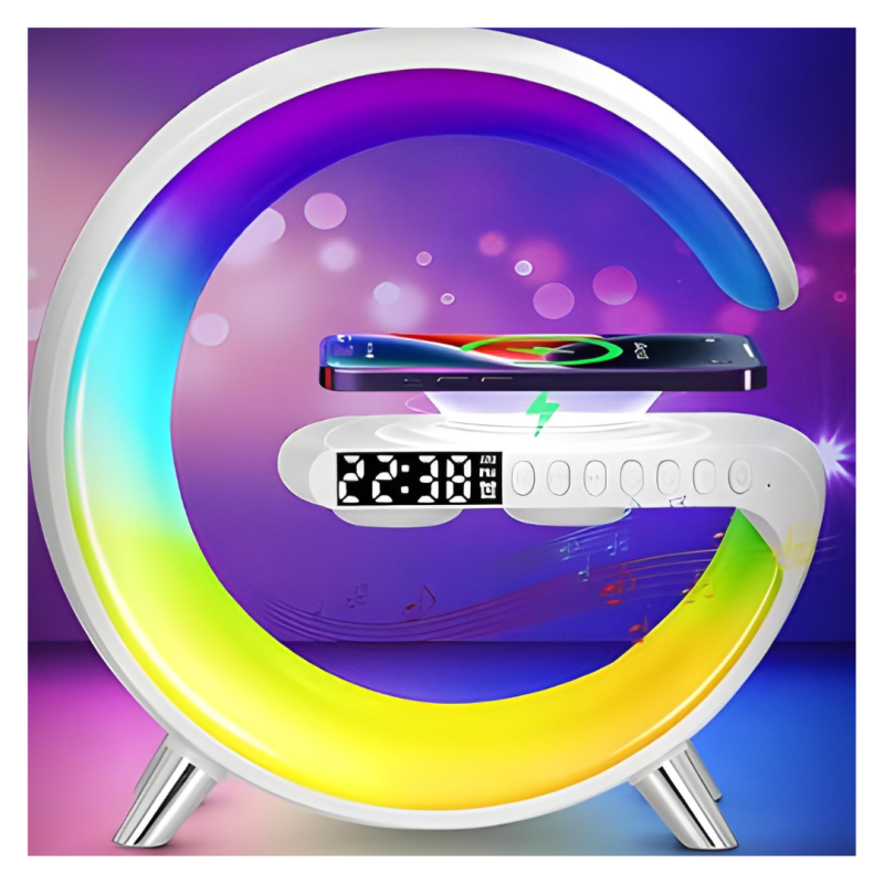 Boxă LED Wireless cu Încărcare, Speaker Multifuncțional